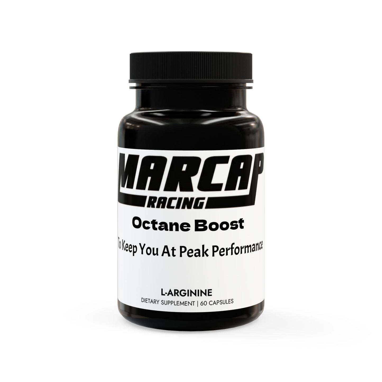 MarCap Racing's Octane Booster with L-Arginine Supplement (60 Capsules)