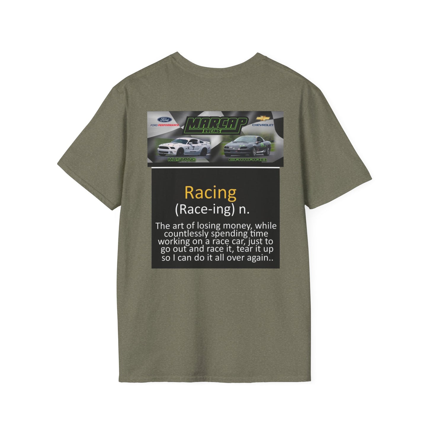MarCap Racing Team Unisex Softstyle T-Shirt with quote