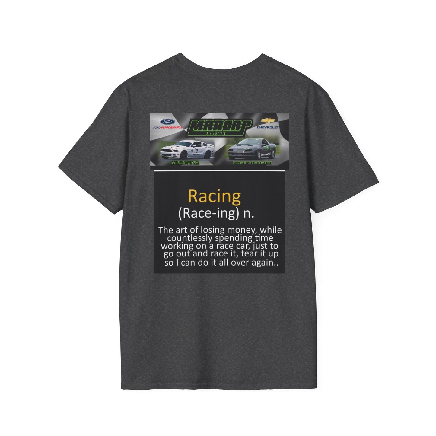 MarCap Racing Team Unisex Softstyle T-Shirt with quote