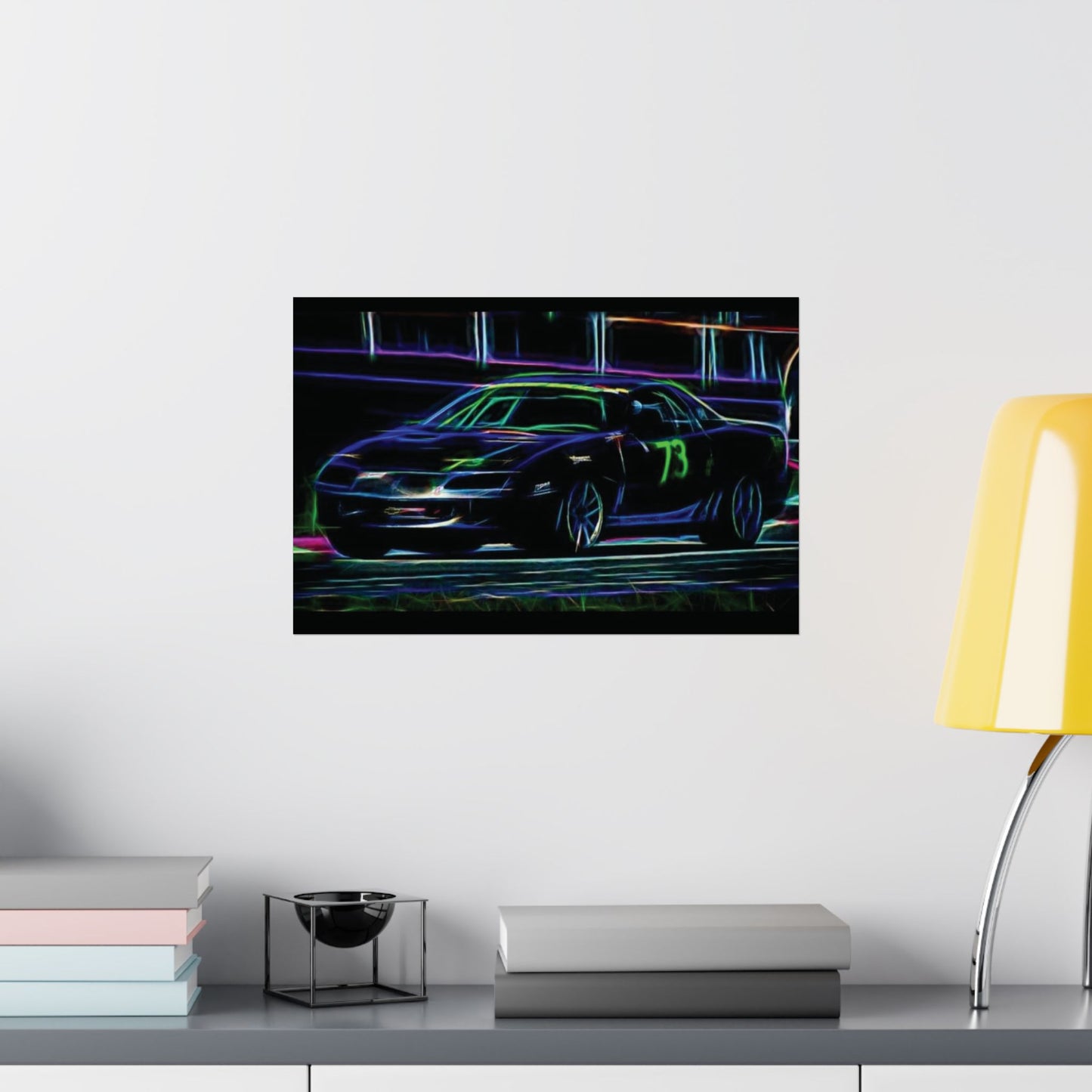 #73 Chevy Camaro Wall Art Satin Posters (210gsm)