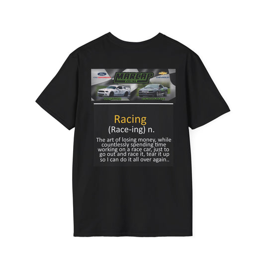 MarCap Racing Team Unisex Softstyle T-Shirt with quote