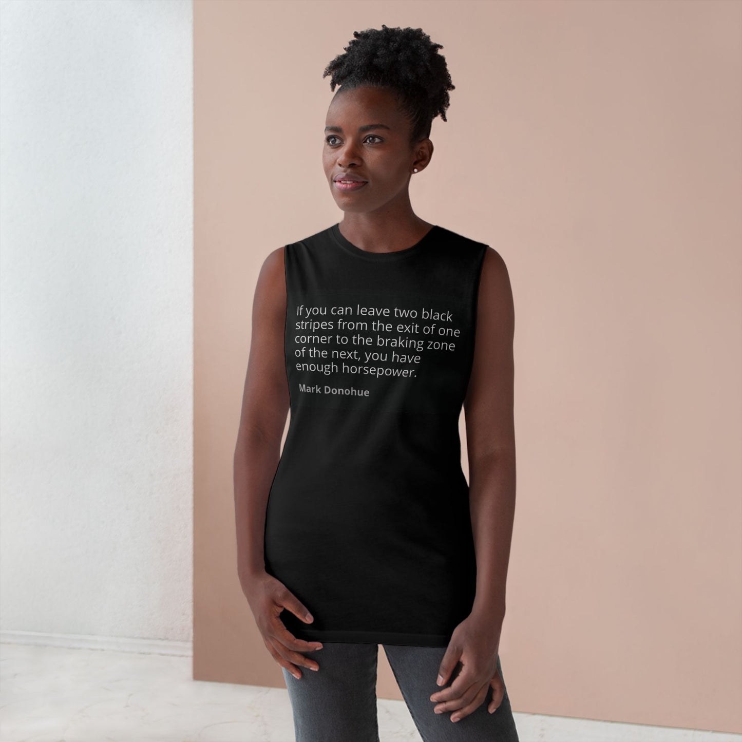 Racing Quote Unisex Tank Top MarCap Racing