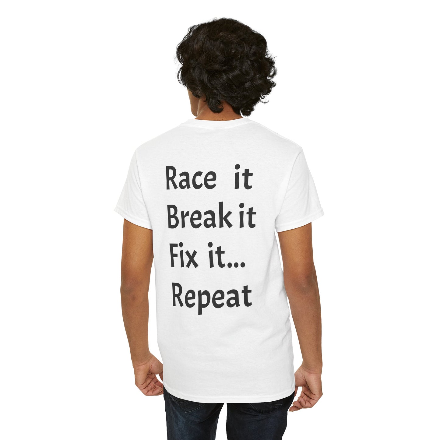 Ayrton Senna Inspirational Quote Tee - Unisex Heavy Cotton Shirt for Racing Enthusiasts