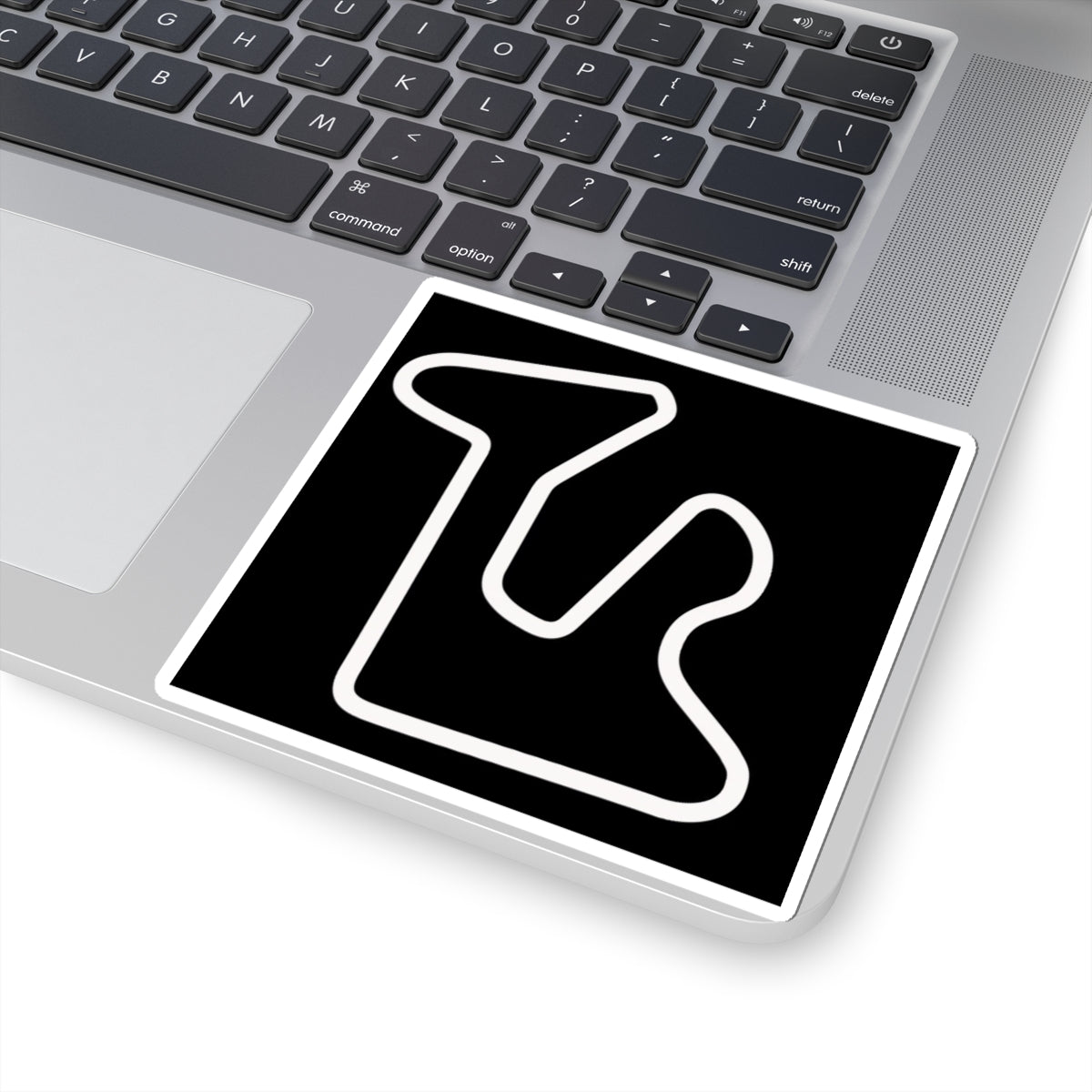 Gingerman Race Track -Cut Stickers | Stylish Car Decal