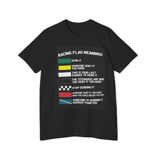 MarCap Racing Inspirational Racing Quote T-Shirt – USA-Made Unisex Short-Sleeve Tee