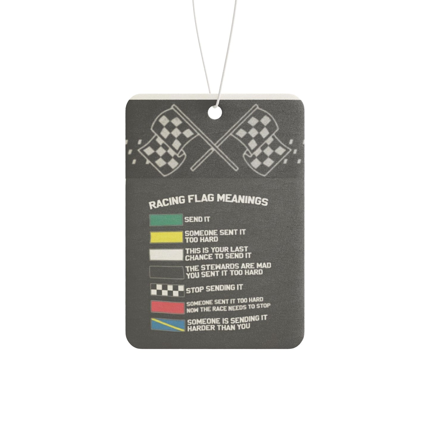 Race Day Air Freshener: Rev Up Your Ride, Car Decor, Racing Gifts, Sports Car Aroma, Automotive Accessories, Racing Theme