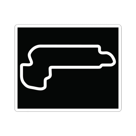 Indianapolis Motor Speedway Road Course Track Sticker