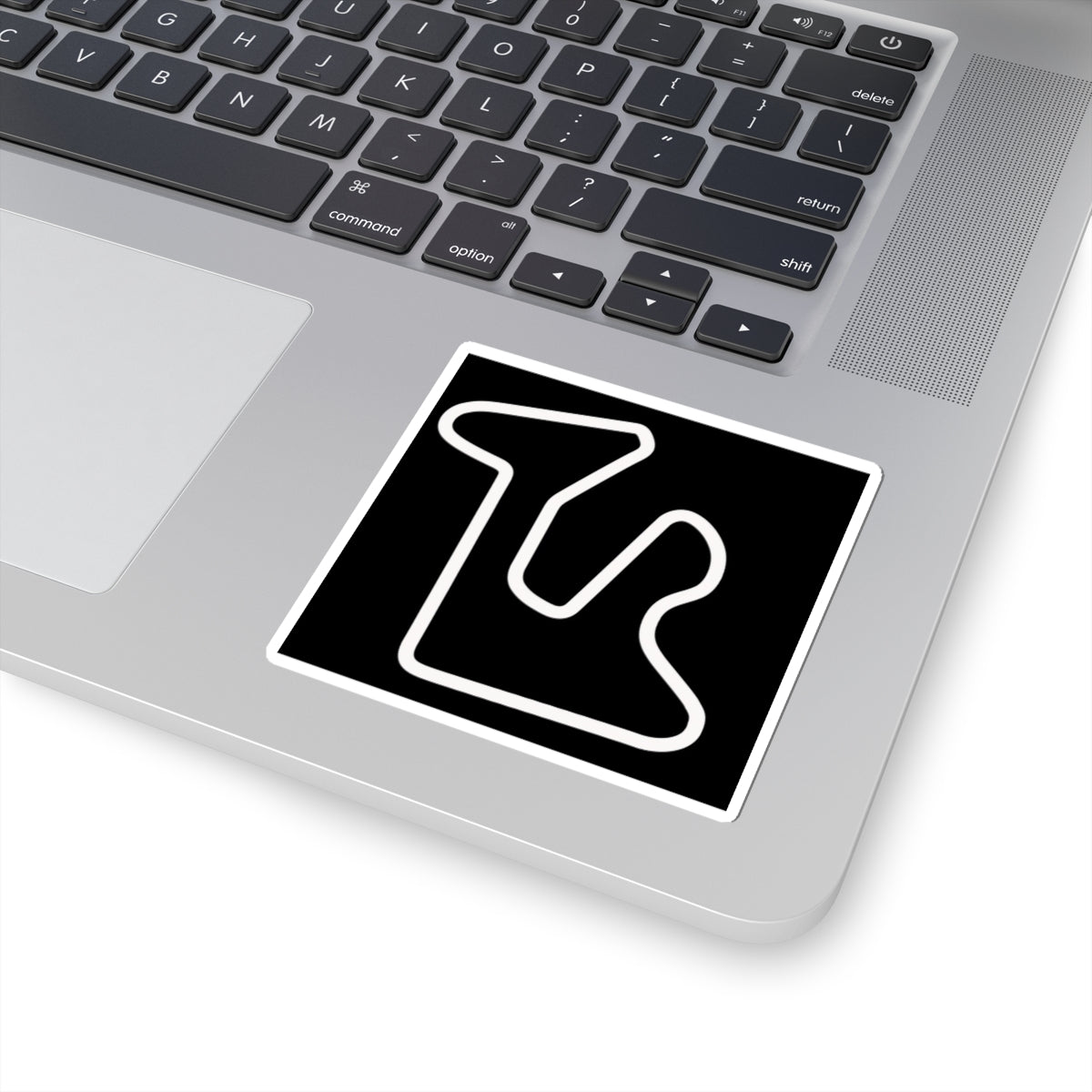 Gingerman Race Track -Cut Stickers | Stylish Car Decal