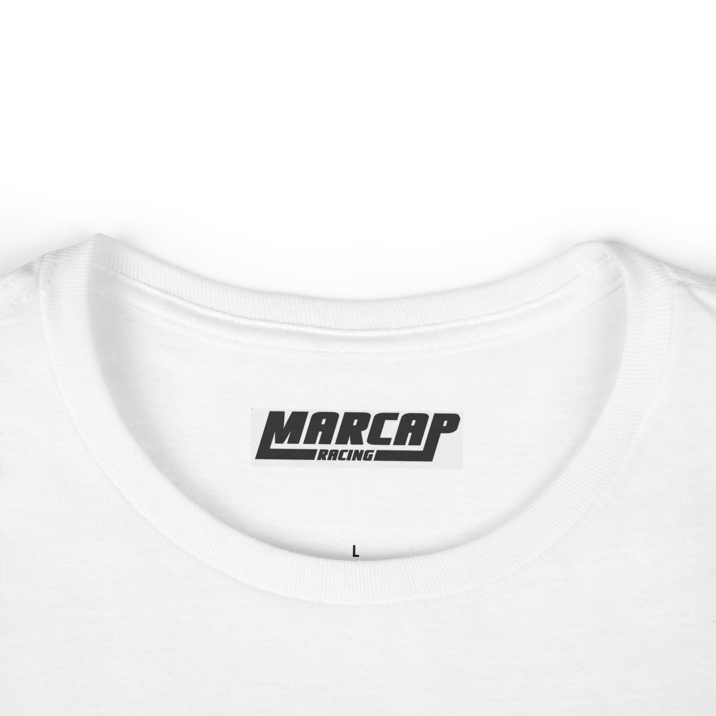 Racetrack Heart Women's Softstyle Tee - Perfect for Racing Fans