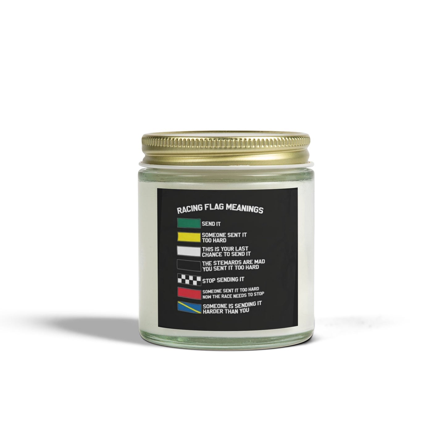 MarCap Racing [Racing Flags] Scented Candles - A Unique Gift for Racing Fans