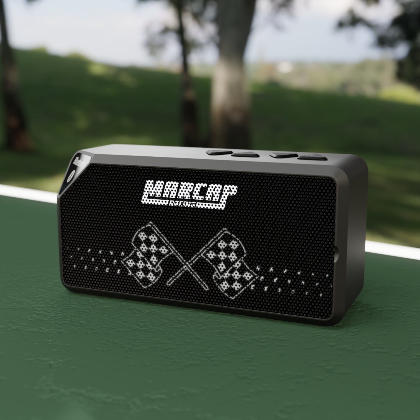 MarCap Racing Bluetooth Speaker, Portable Wireless Sound System, Music Lover Gift, Outdoor Party Speaker, Tech Gadget