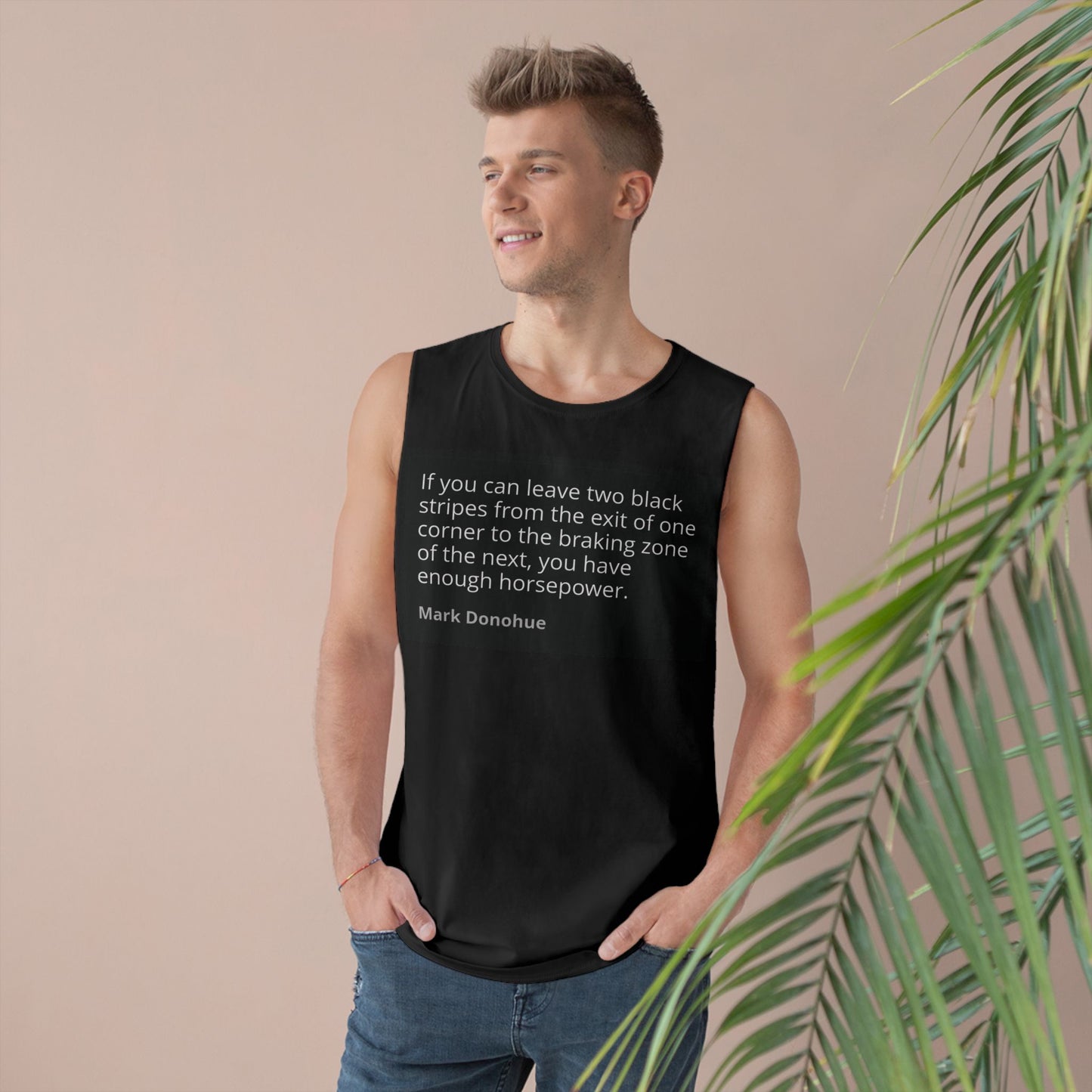 Racing Quote Unisex Tank Top MarCap Racing