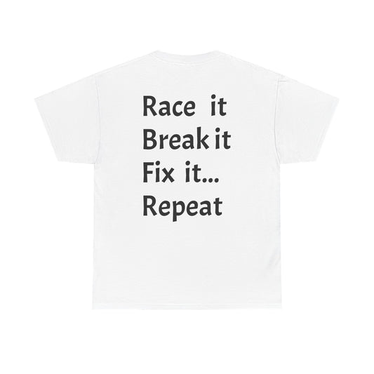 Ayrton Senna Inspirational Quote Tee - Unisex Heavy Cotton Shirt for Racing Enthusiasts