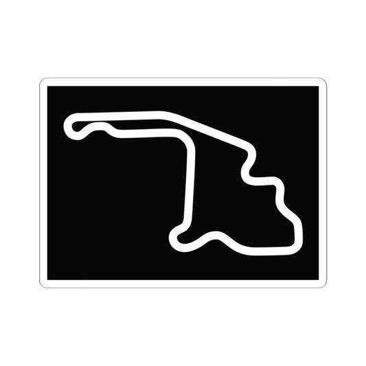 Mid-Ohio Racing Track Kiss-Cut Stickers | Perfect for Car Enthusiasts & Decor